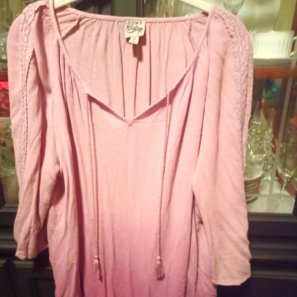 Boho flowy top